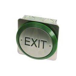 An image of Asec All Active Small Push Plate Exit Button