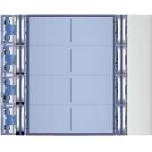 An image of Sfera New 8-pushbuttons on double column front cover - Silver